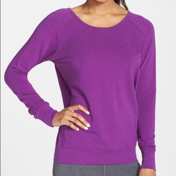 Splits59 Regan Double Racerback Sweatshirt - Liberty - Medium - Picture 3 of 8